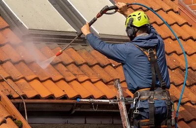 Démoussage et hydrofuge de toiture à Hitte